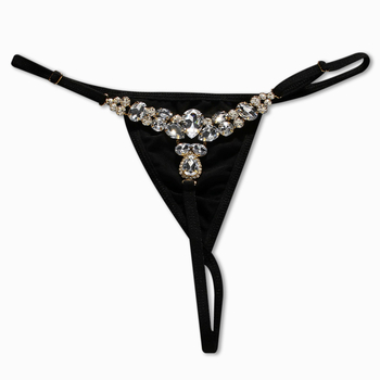 Телесна верига с кристали във формата на цвете – бельо (Зима 2024)