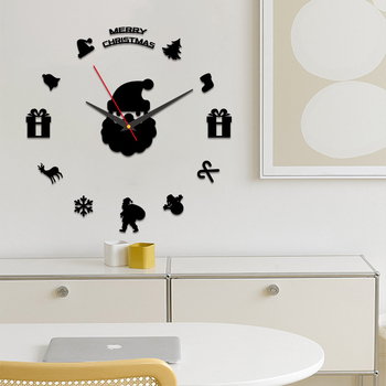 Аналогов стенен часовник със светещ циферблат, възможност за печат на лого, батерийно захранване, безшумен ход, кръгъл пластмасов корпус с цифри