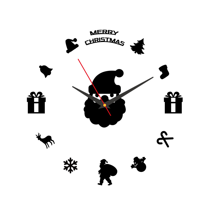 Аналогов стенен часовник със светещ циферблат, възможност за печат на лого, батерийно захранване, безшумен ход, кръгъл пластмасов корпус с цифри