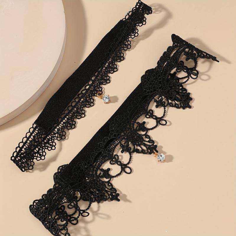 Дамски дантелен колан за бедро, еластичен, дантлена шарка, летен сезон 2024