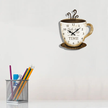 Дървен стенен часовник, кръгъл дизайн, модерен стил; кварцов механизъм Santai 6168s, батерийно захранване, дървен циферблат.