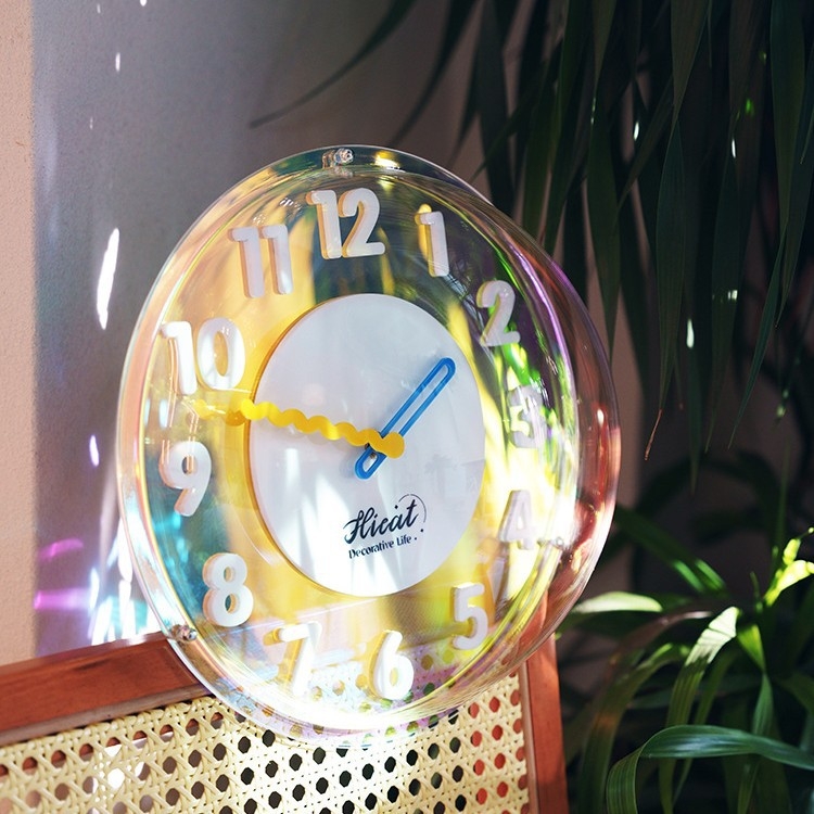 Стенно часовник с кварцов механизъм Sun movement (12888S), модел LIN20274, дебелина 15 мм+, едностранен дисплей