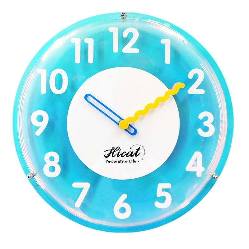 Стенно часовник с кварцов механизъм Sun movement (12888S), модел LIN20274, дебелина 15 мм+, едностранен дисплей