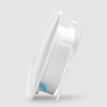 Elektronički zidni sat s termometrom i vlagom, vodootporan, s usisnom čašom za montažu, LCD zaslon