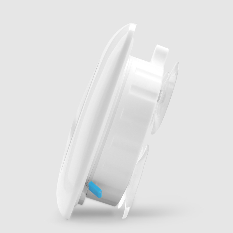 Elektronički zidni sat s termometrom i vlagom, vodootporan, s usisnom čašom za montažu, LCD zaslon