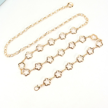 Kovová pásová reťaz – unisex, univerzálny štýl (Dĺžka 100 cm; Šírka 1–2 cm; Materiál: kov)