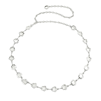 Kovová pásová reťaz – unisex, univerzálny štýl (Dĺžka 100 cm; Šírka 1–2 cm; Materiál: kov)