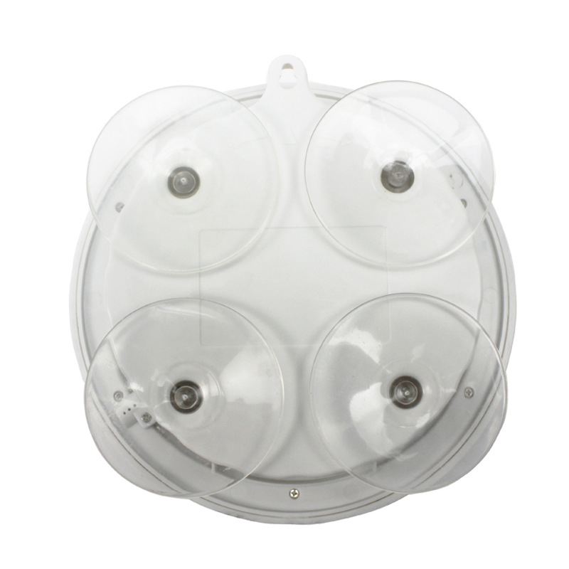 Стенен часовник MX2005, плавно движение, LCD дисплей, термометър и водоустойчив за баня