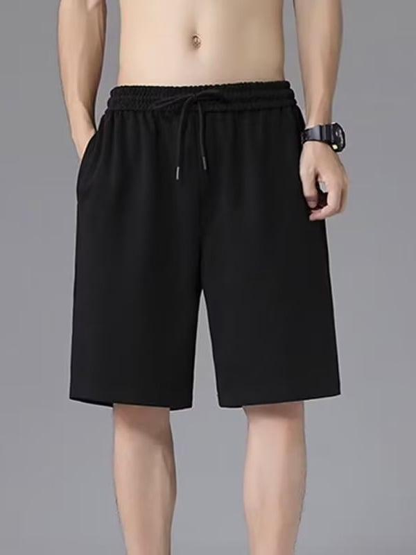 Баскетболни къси панталони 100% полиестер, половин дължина, свободен силует, микроеластичност, лято (100% полиестер; половин дължина; свободен силует; микроеластичност; лято)