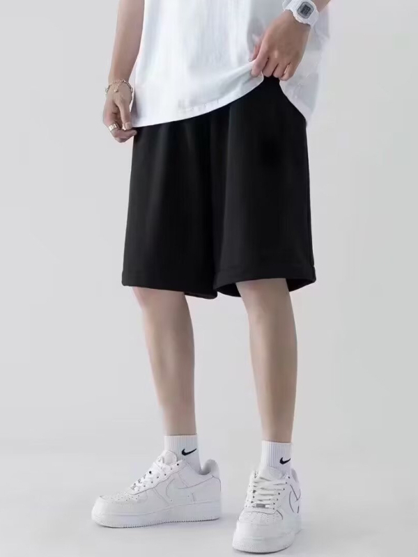 Баскетболни къси панталони 100% полиестер, половин дължина, свободен силует, микроеластичност, лято (100% полиестер; половин дължина; свободен силует; микроеластичност; лято)