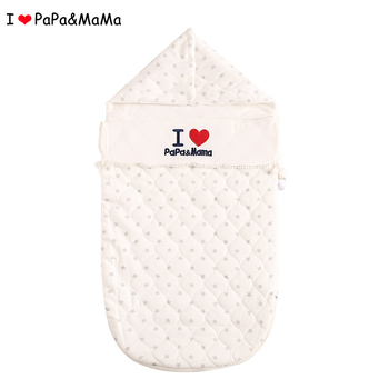Sac de dormit pentru bebeluși, tip cocoon, material din bumbac, căptușeală din bumbac pur (95%+), umplutură poliester-bumbac, fermoar metalic, pentru nou-născuți 0–1 ani, utilizare iarnă-primăvară-toamnă