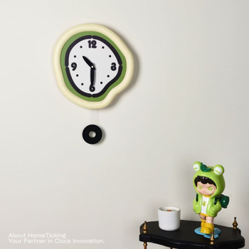 Стенно часовник C37-D, кварцовMechanizam? Sun Movement, батерийно захранване, Nordic стил арт рамка