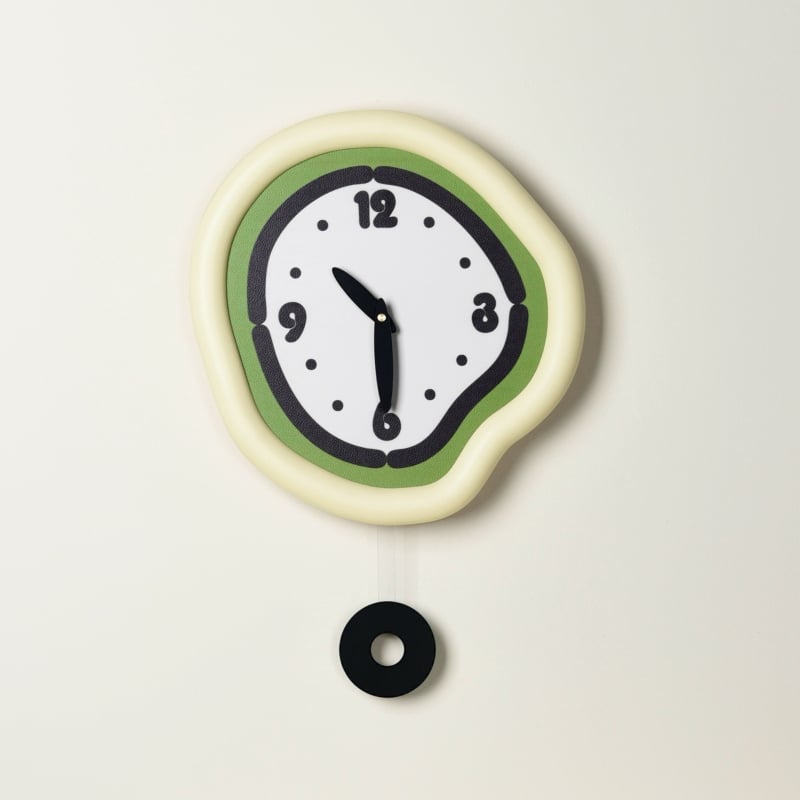 Стенно часовник C37-D, кварцовMechanizam? Sun Movement, батерийно захранване, Nordic стил арт рамка