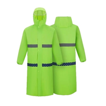 Дъждобран с пълен обхват — едно парче, Oxford плат, дебелина 21, PVC водоустойчив слой, за санитарни работи