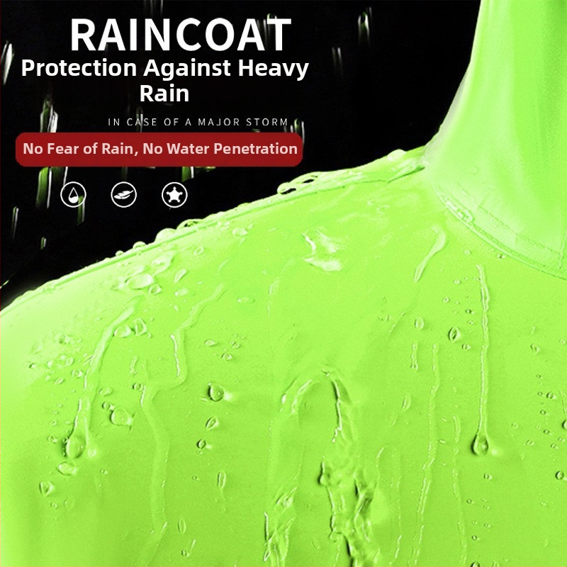 Дъждобран с пълен обхват — едно парче, Oxford плат, дебелина 21, PVC водоустойчив слой, за санитарни работи