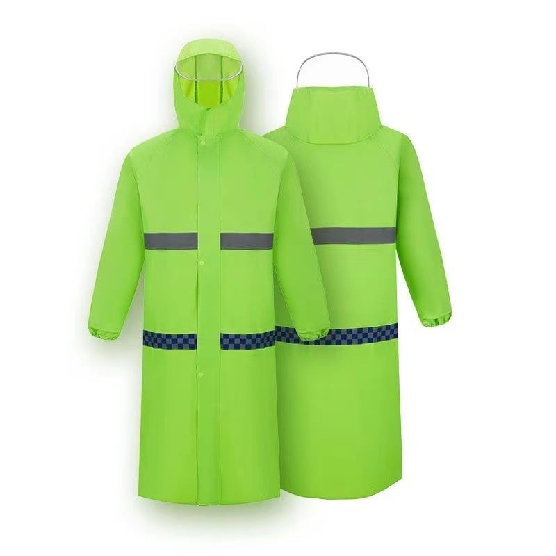 Дъждобран с пълен обхват — едно парче, Oxford плат, дебелина 21, PVC водоустойчив слой, за санитарни работи