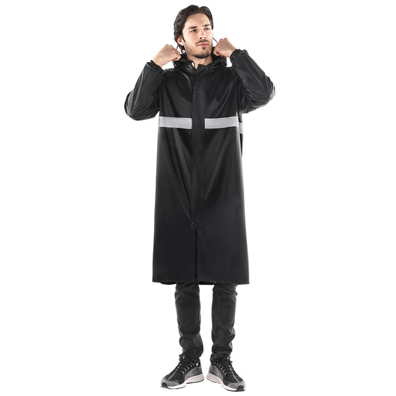 Дъждобран с пълен обхват — едно парче, Oxford плат, дебелина 21, PVC водоустойчив слой, за санитарни работи