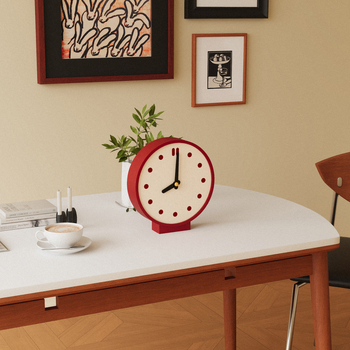 Nothing двустранен стенен часовник – кварцов ход, движение Sun, циферблат акрил, захранван с батерия, за дневна и кабинет