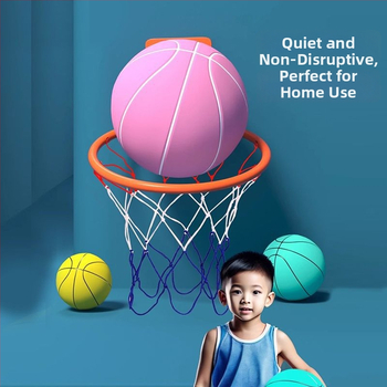 CSSIT Tichý basketbal – vnútorná/vonkajšia univerzálna lopta, materiál: mikrovlákno, pre deti