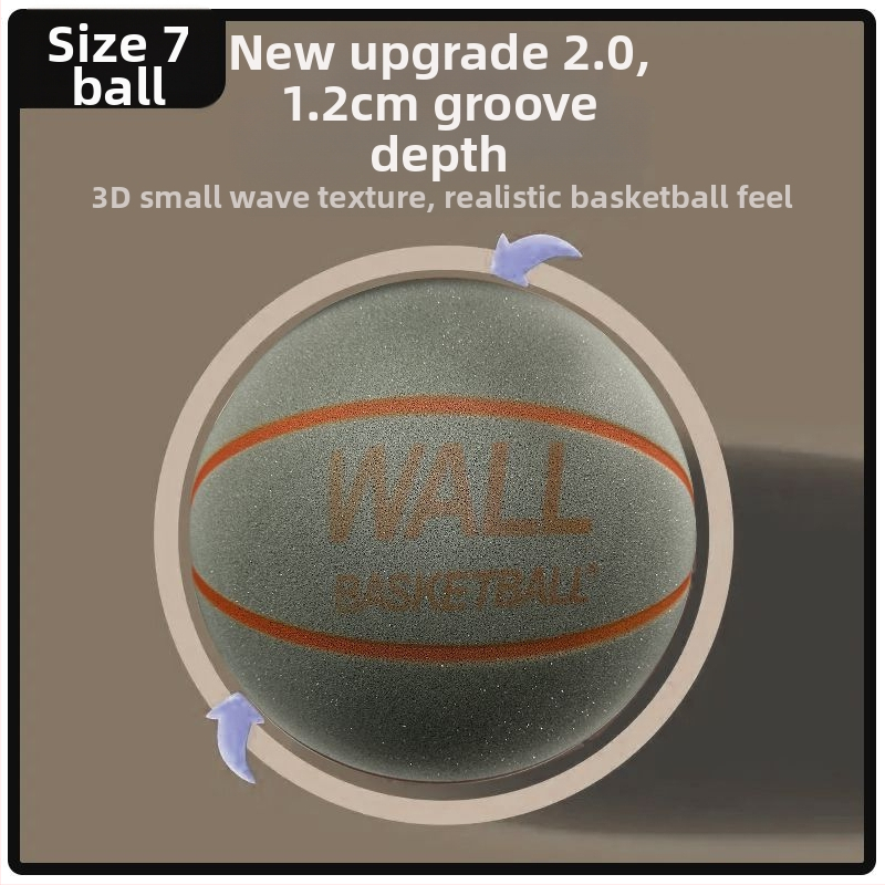 CSSIT Tichý basketbal – vnútorná/vonkajšia univerzálna lopta, materiál: mikrovlákno, pre deti