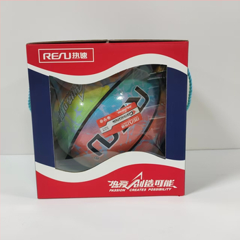 Svetelný basketbal pre exteriér, odolný PU materiál, jemný dojem kože (Model No. 7)