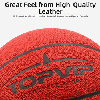 TOPVIP PU basketbal pre vonkajšie použitie – profesionálne využitie, tlačené logo, prispôsobenie spracovania