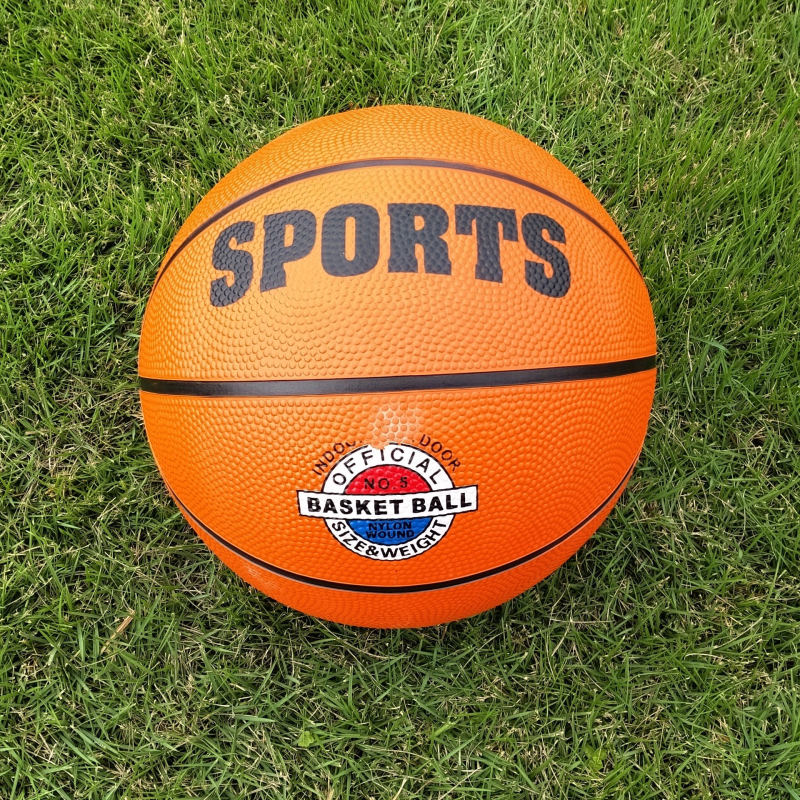 Баскетболна топка Si Hao, гума, персонализируема, подходяща за бягане и други спортове