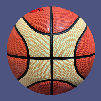 PRO CATCH гумена баскетболна топка за деца — с печатно лого OK, подходяща за тренировки и фитнес