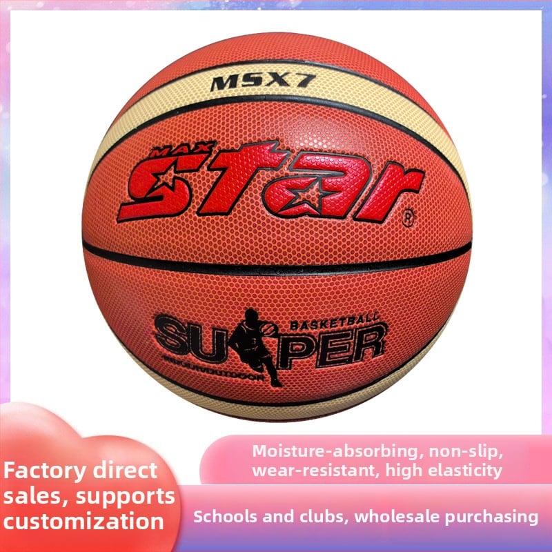 PRO CATCH gumová basketbalová lopta pre deti — s logom OK, ideálna na tréning a cvičenie