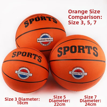 Detská gumová basketbalová lopta, značky XENGOT, model 357, potlačené logo, možnosť prispôsobenia