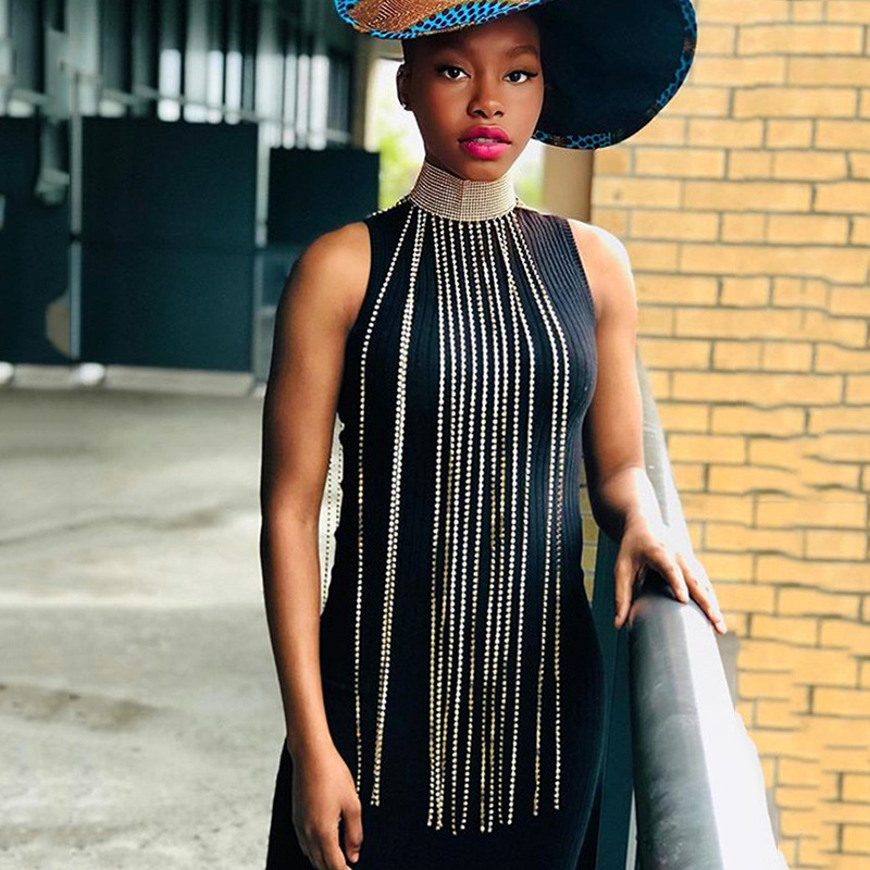 Tijelo lanac – lanac za struk od rhinestone, neincrustiran, ljeto 2025