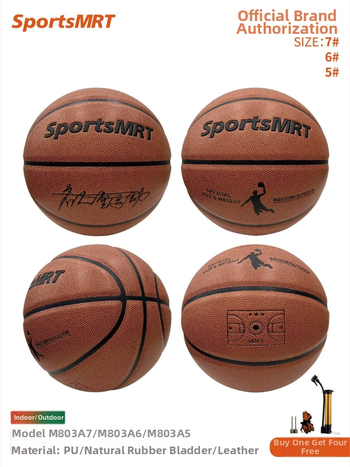 Basketbal M803 PU No. 567 pre vonkajšie tréningy na betónovom ihrisku