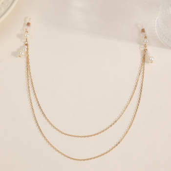 Ručni lanac za prsa s privjeskom od perle, ručno izrađeno, od legure, za žene