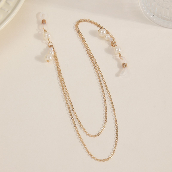 Ručni lanac za prsa s privjeskom od perle, ručno izrađeno, od legure, za žene