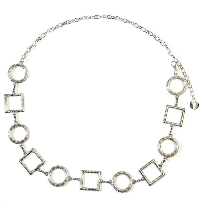 Traka za struk, metal, duljina 120 cm, širina 3,5 cm, Baozhi Jewelry