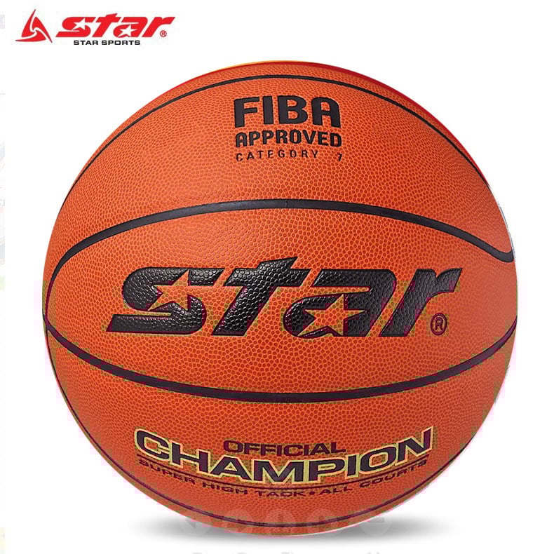 Star/Shida tréningová basketbalová lopta, mikrovlákno, No.7, odolná voči oderu, protišmyková