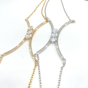 Telová reťaz s oporou na prsia – sexy, minimalistický, žiariaci doplnok do klubu (Leto 2025)