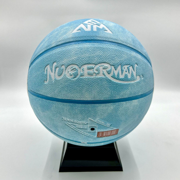 Basketbalová lopta • Značka Normand • Materiál: hovädzia koža • Špecifikácie: No. 7 • Prispôsobiteľné: Áno