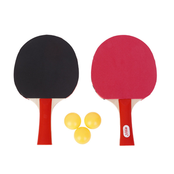 Set na stolný tenis na tréningy | Typ rakety: horizontálny úder | Materiál spodnej dosky: topol | Lepidlo s pozitívnymi a negatívnymi čiastkami | 50 kusov | Personalizácia dostupná