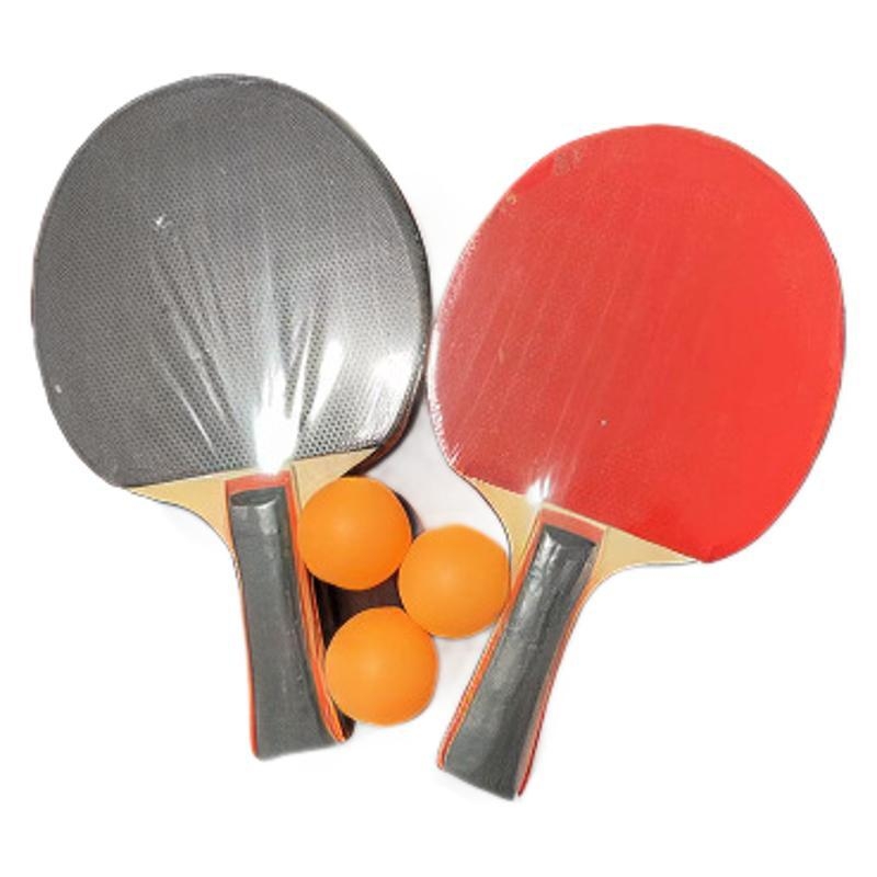 Raketa za stolni tenis s anti-prijel gumom, bočni udarac, ploča od topole, dvostruko pakiranje