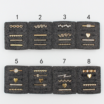 Декоративни елементи за каишка на Apple Watch — метални обковки, декоративни пръстени и щифтове, модерен стил