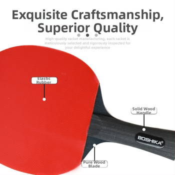 Set stolný tenis pre tréning a zábavu, 2 rakety, 6 loptičiek, stojan na sieť, guma proti prilepeniu, doska z topolu