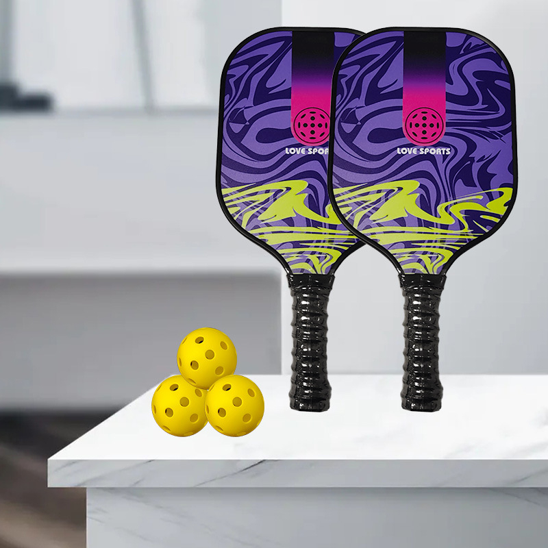 Začiatočnícka sada pickleball rakiet | Rakety z fiberglass, hmotnosť 200–250 g, Značka: Combined Force
