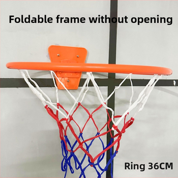 Detský vnútorný nástenný basketbalový kôš, nastaviteľný, PVC, 300 g, bez vŕtania, tichý chod.