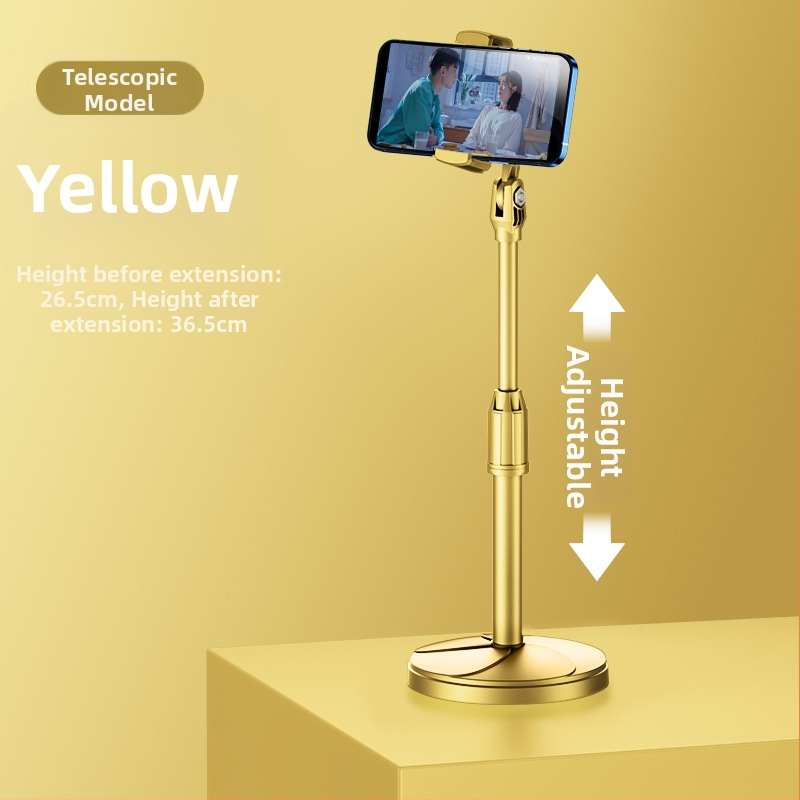 Универсален държач за телефон и таблет — пластмасов, настолен, с възможност за персонализиране, модел Live broadcast bracket