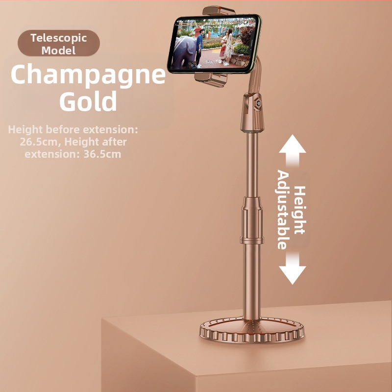 Универсален държач за телефон и таблет — пластмасов, настолен, с възможност за персонализиране, модел Live broadcast bracket