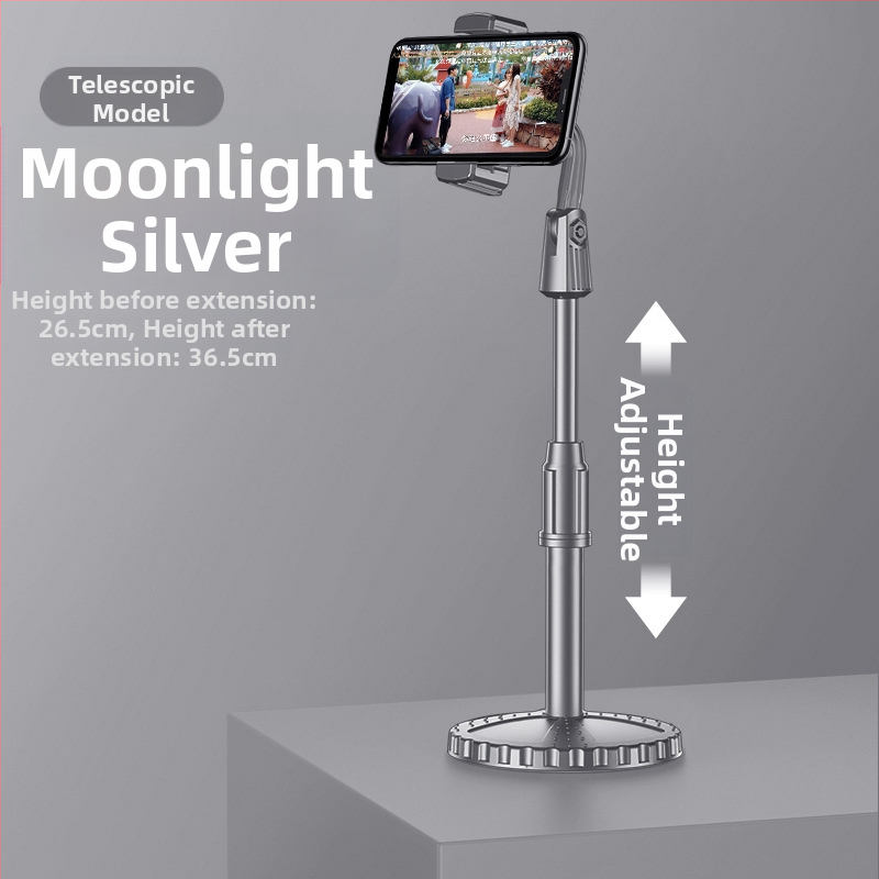 Универсален държач за телефон и таблет — пластмасов, настолен, с възможност за персонализиране, модел Live broadcast bracket