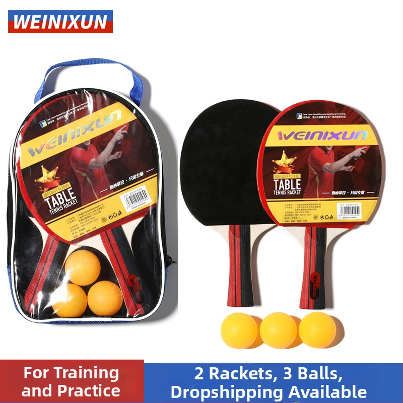 Raketa na stolný tenis Venezon – doska z popola, guma s reverzným lepidlom, vodorovný úder, prispôsobiteľné spracovanie, potlačené logo