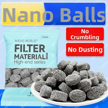 Keramikinis akvariumo filtravimo medžiaga – 500 g, tinkama gėlo vandens žuvims, Prekė Magic World/Master Shencai