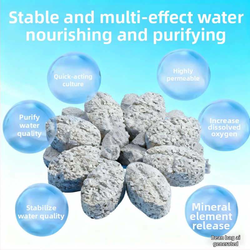 Keramikas akvārija filtrēšanas materiāls – 500 g, piemērots saldūdens zivīm, Zīmols Magic World/Master Shencai